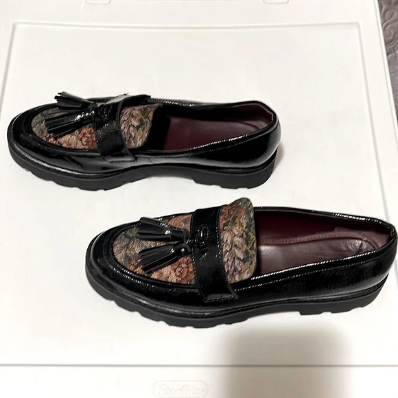 Franco Sarto Department Women Occasion Casual Color Black Style Loafer size 10M - Picture 4 of 7
